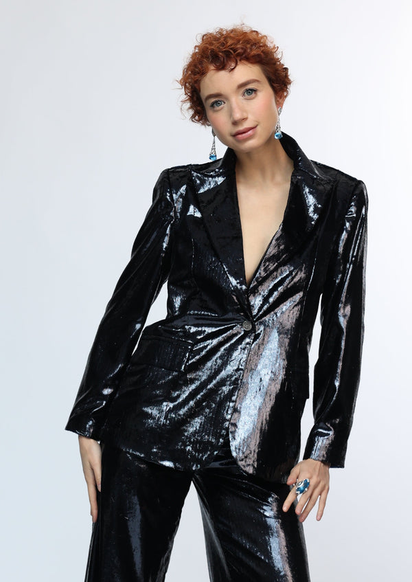 VELVET METALLIC JACKET