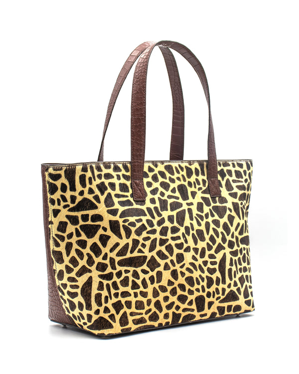 Animal prints shoulder bag